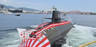 Greater striking power for the Japanese submarine fleet Stapellauf des japanischen U-Boots „Sougei” – ©Japan MoD