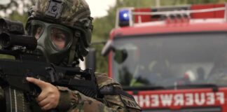 “Marshal Power 2025”: Military police and civilian security forces train shoulder to shoulder ©Bundeswehr/Laura Steindorf