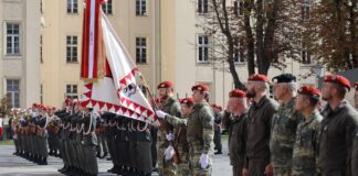 Führungsunterstützungsschule: Traditionstag mit neuer Partnerschaft Am Traditionstag der Führungsunterstützungsschule. ©Bundesheer/Claudia Vukusic