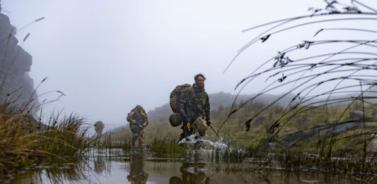 Teilnehmer an der „Cambrian Patrol“ – UK MOD/Crown copyright