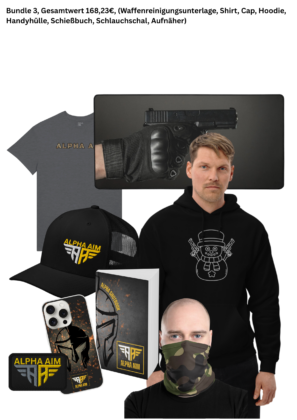 Das Gewinnspiel-Paket 3 von Alpha Aim. ©Alpha Aim