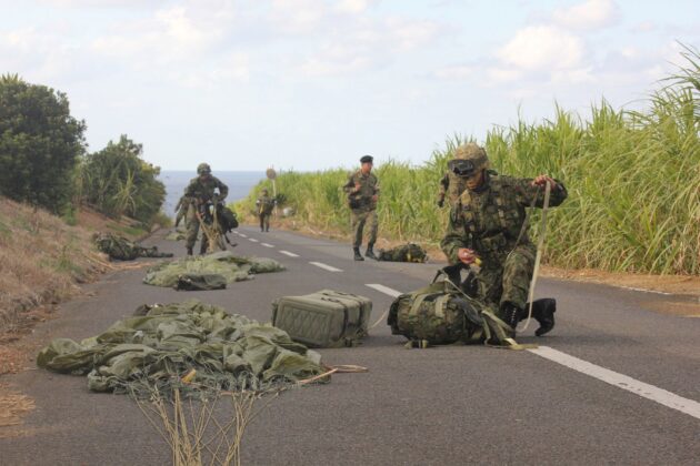 Mit US-Beteiligung: Großmanöver in Japan – ©Japan MoD