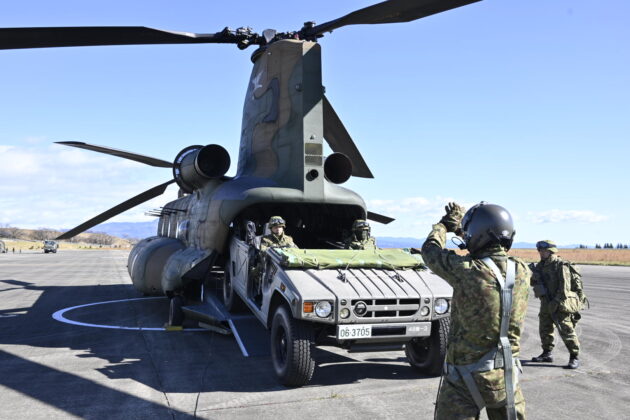 Mit US-Beteiligung: Großmanöver in Japan – ©Japan MoD