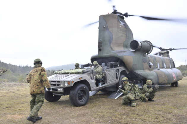 Mit US-Beteiligung: Großmanöver in Japan – ©Japan MoD