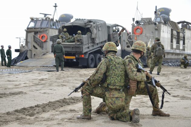 Mit US-Beteiligung: Großmanöver in Japan – ©Japan MoD