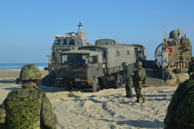 Mit US-Beteiligung: Großmanöver in Japan – ©Japan MoD