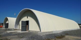Poland: Military building hangars at record speed Hangar in Rekordtempo errichtet – ©MIC Industries