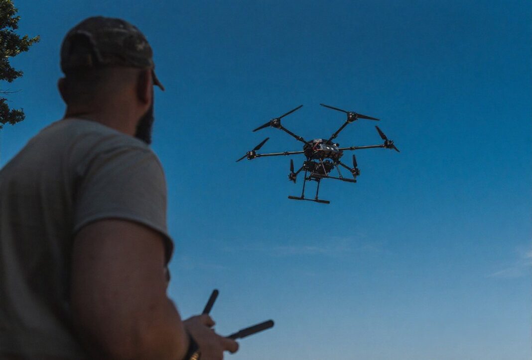 Ukrainische Angriffsdrohne – ©Archiv Ukrainische Angriffsdrohne – ©Archiv