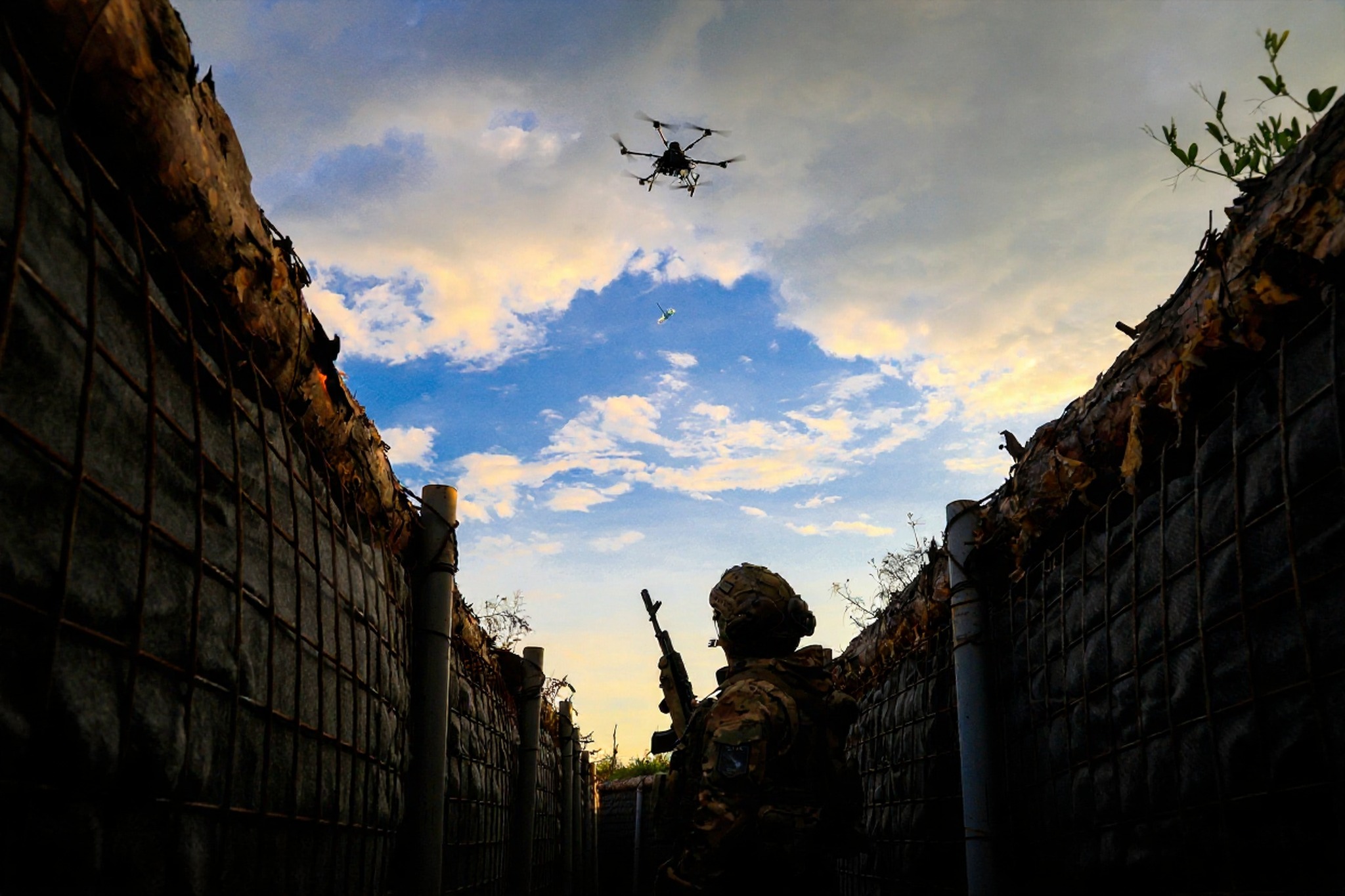 Truppenversorgung mit Drohnen – ©Archiv Truppenversorgung mit Drohnen – ©Archiv