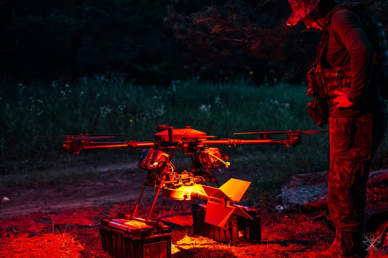 Baba Yaga-Drohne im Einsatz – ©Archiv Baba Yaga-Drohne im Einsatz – ©Archiv