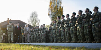 344 recruits from Jäger Battalion 19 took their oath of allegiance Angelobung des Jägerbataillons 19 in Tobaj – ©Bundesheer/Karlovits