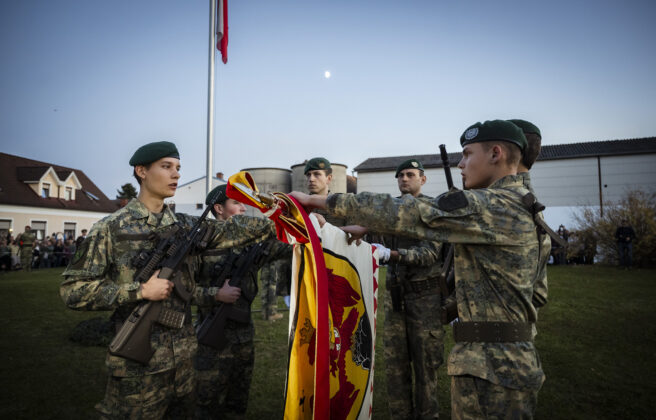 Angelobung beim Jägerbataillon 19 in Tobaj – ©Bundesheer/Karlovits