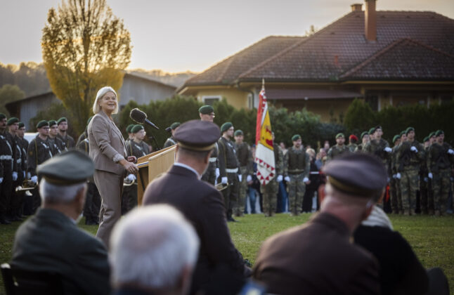 Angelobung beim Jägerbataillon 19 in Tobaj – ©Bundesheer/Karlovits