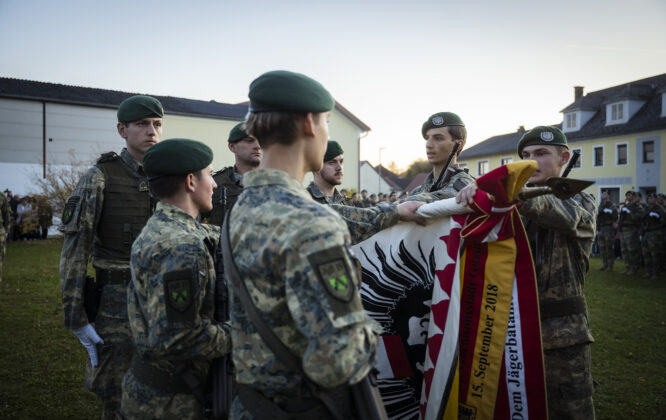Angelobung beim Jägerbataillon 19 in Tobaj – ©Bundesheer/Karlovits