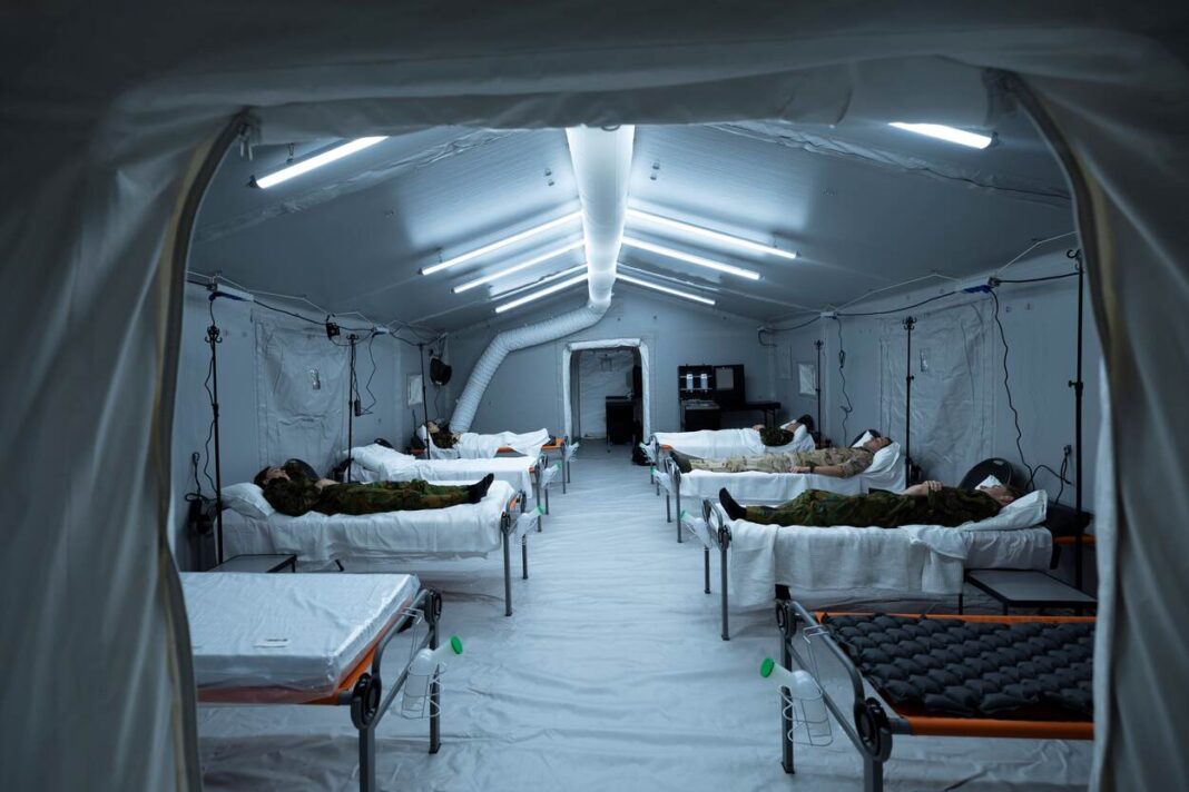 Medizinische Versorgung von Soldaten – ©Mediacentrum Defensie