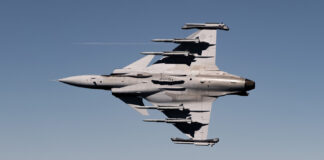 Saab: Sweden orders new launch system for Gripen fighter jets Gripen E-Kampfjet – ©Saab