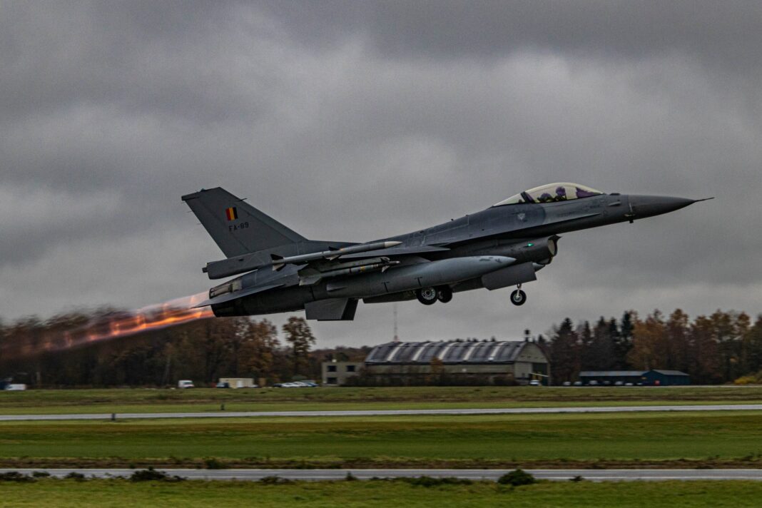 06242_c_Belgische Luftwaffe Belgischer F-16-Kampfjet – ©Belgische Luftwaffe