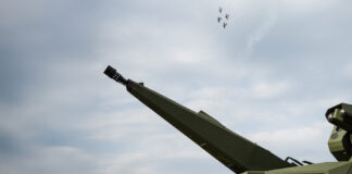 Skyranger: Österreich-Variante könnte zur Standardkonfiguration werden Skyranger-Fliegerabwehrturm – ©Sebastian Freiler