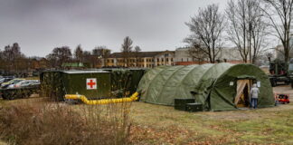 Estland und Litauen kaufen modulare Feldlazarette Estland und Litauen kaufen modulare Feldlazarette – ©ECDI