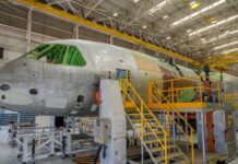 Erste österreichische Embraer C-390M nimmt Gestalt an Österreichs erste C-390M in Bau – ©Embraer