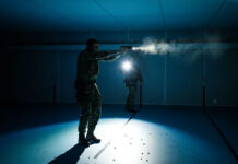 Switzerland: Pistol decision enters the crucial phase Soldat beim Schiessen mit Pistole – ©VBS/DDPS