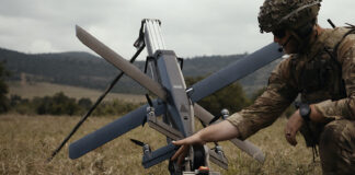 ARX Robotics & Helsing demonstrate a complete active network with the British Army HX-2 Loitering Munition von Helsing – ©ARX Robotics