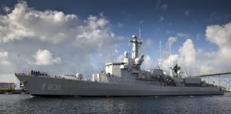 “Zr.Ms. Van Amstel” new flagship of the NATO fleet Niederländische Fregatte „Zr.Ms. Van Amstel” – ©Mediacentrum Defensie