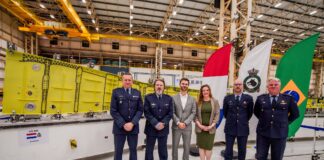 Start of construction for first Dutch C-390 transport aircraft Embraer beginnt Bau der ersten niederländischen C-390M – ©Embraer