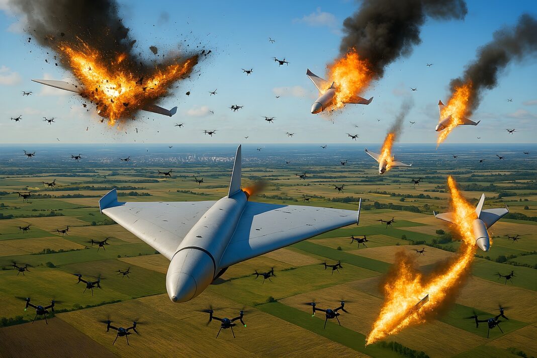 Drohnenabwehr – ©Martin Rosenkranz (Visualisierung)