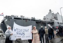 NATO-Einsatz: „Zr.Ms. Johan de Witt” zurück in Den Helder Amphibische Transportschiff „Zr.Ms. Johan de Witt” der niederländischen Marine – ©Mediacentrum Defensie