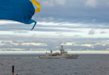 Übung „Merlin“: NATO übt die U-Boot-Jagd in der Ostsee Die belgische Fregatte „Louise-Marie” in der Ostsee – ©Försvarsmakten/Sunnerhage