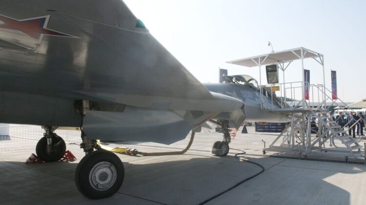 Russischer Ausstellungsbereich auf der Dubai Airshow 2025 &ndash; &copy;Georg Mader