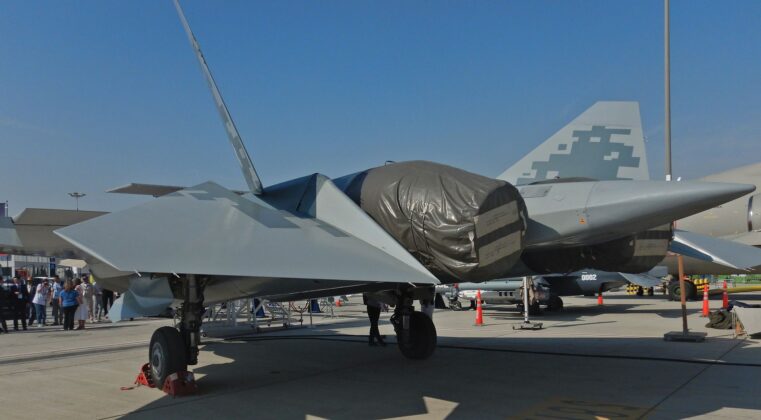 Russischer Ausstellungsbereich auf der Dubai Airshow 2025 &ndash; &copy;Georg Mader