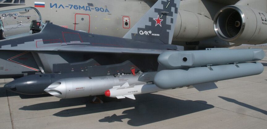 Russischer Ausstellungsbereich auf der Dubai Airshow 2025 &ndash; &copy;Georg Mader