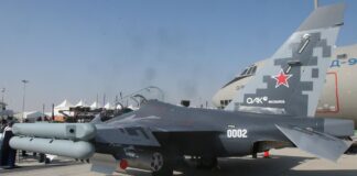 Russian appearance in Dubai: return with great ambitions Russischer Ausstellungsbereich auf der Dubai Airshow 2025 – ©Georg Mader