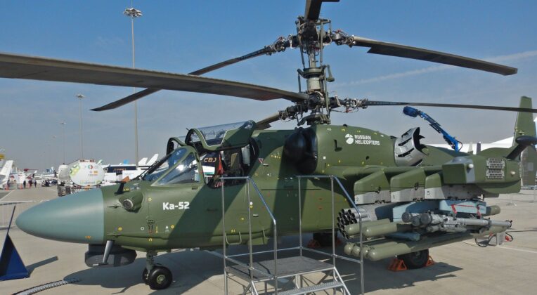 Russischer Ausstellungsbereich auf der Dubai Airshow 2025 &ndash; &copy;Georg Mader