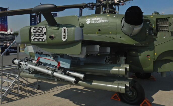 Russischer Ausstellungsbereich auf der Dubai Airshow 2025 &ndash; &copy;Georg Mader