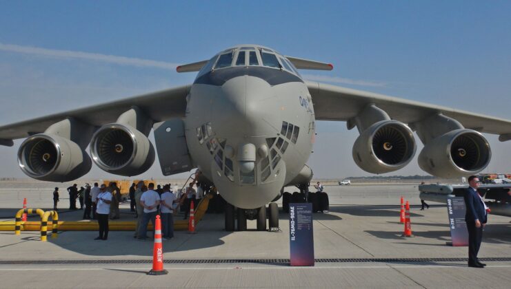 Russischer Ausstellungsbereich auf der Dubai Airshow 2025 &ndash; &copy;Georg Mader