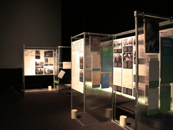 Blick in den Ausstellungsraum im Haus der Geschichte St. P&ouml;lten.&copy;Maren Sacherer