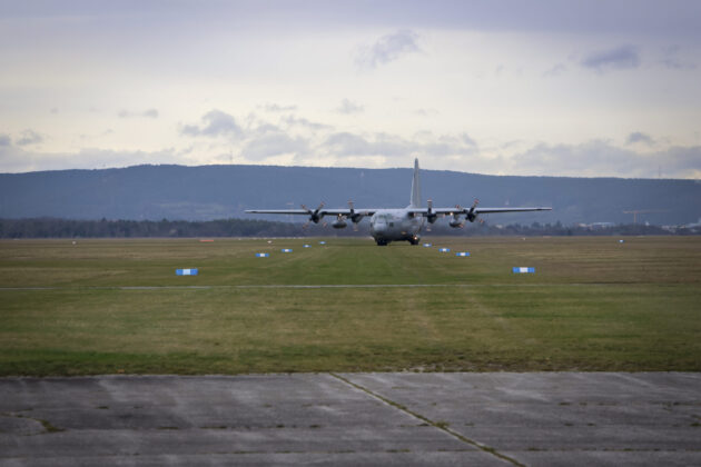 Letzter Flug der Bundesheer-Hercules 8T-CA &ndash; &copy;Bundesheer