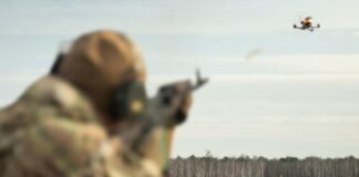 Ukraine: Anti-Drohnen Munition für Sturmgewehre Ukraine: Anti-Drohnen Munition für Sturmgewehre – ©Ukrainian Ministry of Defence