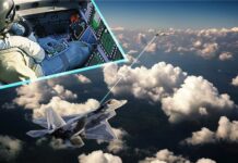 Lockheed Martin: F-22 controls drone directly from the cockpit for the first time Drohnensteuerung aus F-22 – ©Lockheed Martin