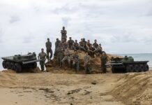 US Marines train with Rheinmetall Mission Master SP UGV US Marines üben mit Rheinmetall Mission Master SP UGV –