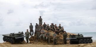 US Marines train with Rheinmetall Mission Master SP UGV US Marines üben mit Rheinmetall Mission Master SP UGV –