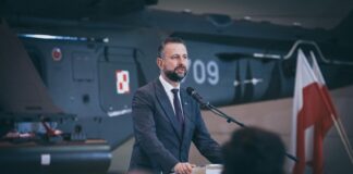 First AW149 manufactured in Poland handed over to the armed forces Verteidigungsminister Władysław Kosiniak-Kamysz bei der AW149-Übergabe – ©Poland Gov
