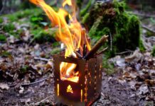 Bushcraft Essentials: Militär Aktuell raffles off Bushbox XL Titanium Premium Set The Bushbox from Bushcraft Essentials in use. ©Bushcraft Essentials