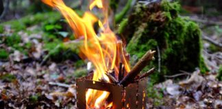 Bushcraft Essentials: Militär Aktuell raffles off Bushbox XL Titanium Premium Set The Bushbox from Bushcraft Essentials in use. ©Bushcraft Essentials