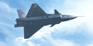 Turkish UCAV Kizilelma does not see F-16s – and shoots them down anyway Turkish UCAV Kizilelma does not see F-16 and shoots it down anyway - ©Baykar