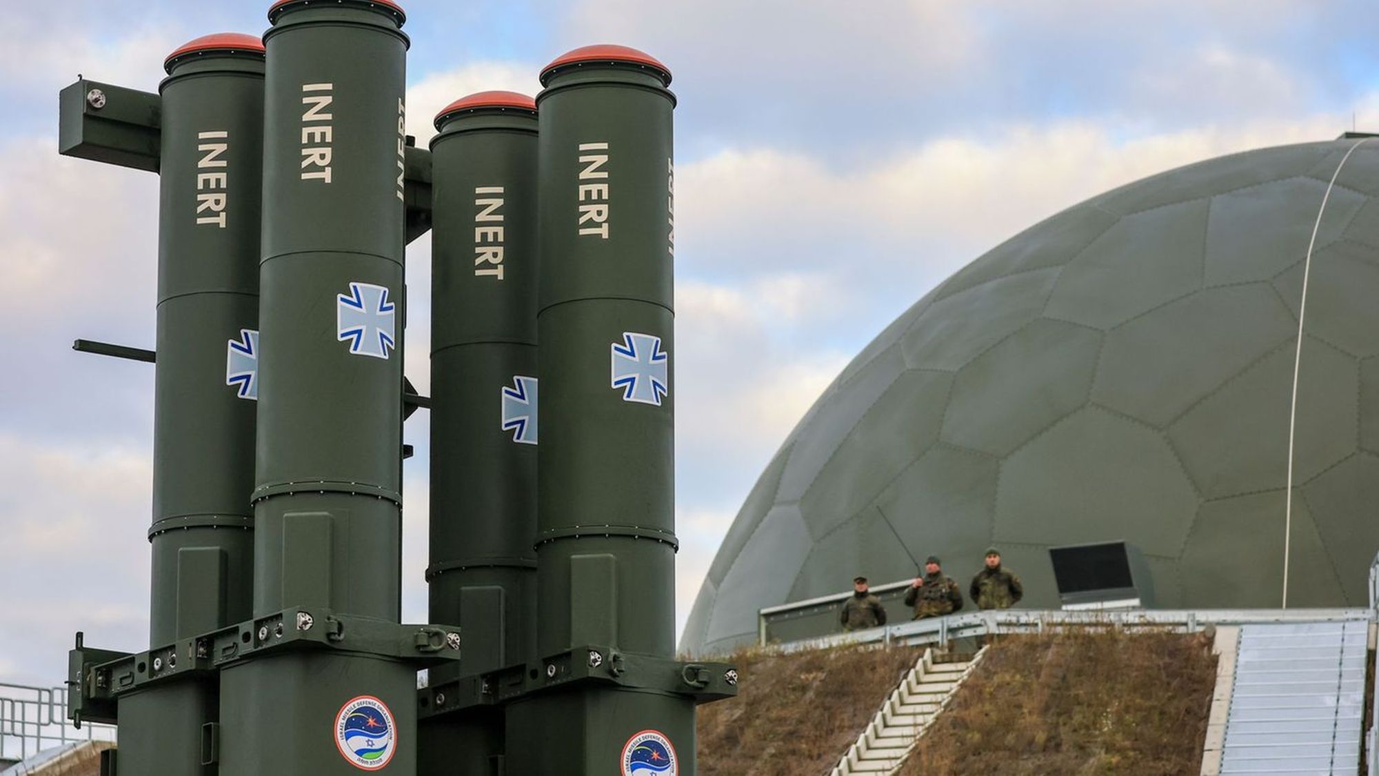 Arrow-3-Übungswerfer in Holzdorf – ©Infozentrum der Luftwaffe Arrow-3-Übungswerfer in Holzdorf – ©Infozentrum der Luftwaffe