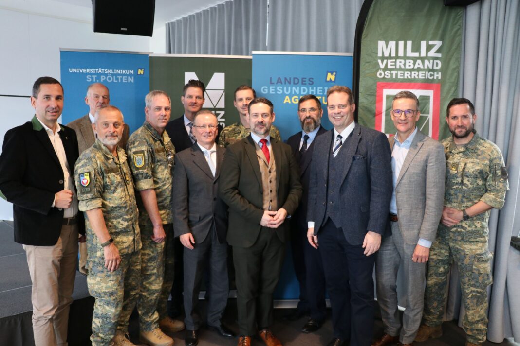 Cooperation between the Armed Forces and the Provincial Health Agency - ©NÖ LGA